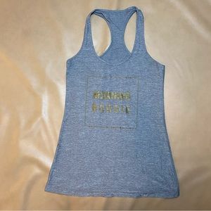 Lululemon Morning Boogie Gray Tank 4/6